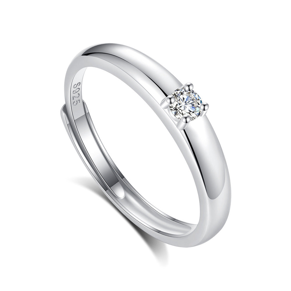 Bague Inès Beaulieu | Or Blanc