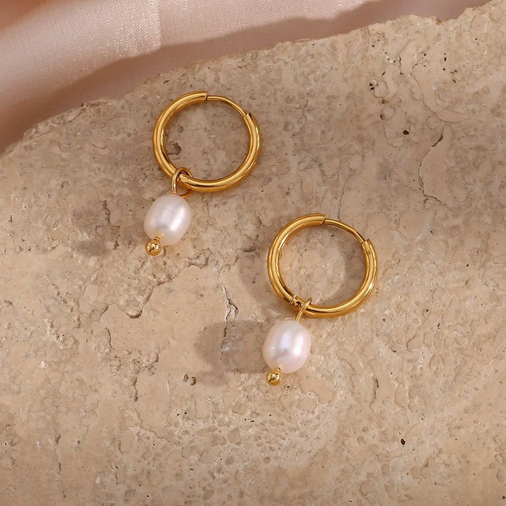 Boucles d'oreilles Delia Crest | Or