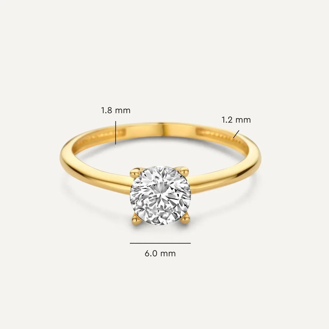 Bague Savaya El Playa | Or Blanc