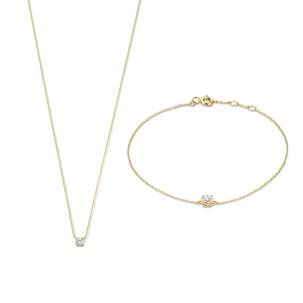 Ensemble de pierres Moissanite Cléa | Or