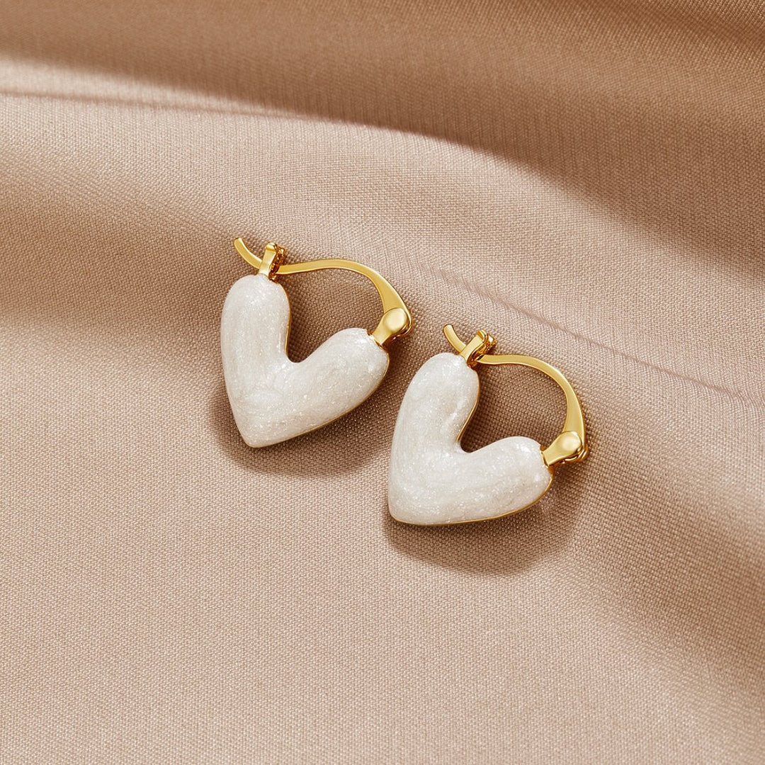 Boucles d'oreilles Cœur Pur